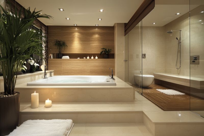 Modern Spa Tub